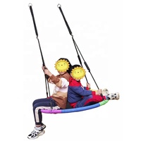 Siège de balançoire suspendu en alliage portable pour l'extérieur, testé ASTM, 100 cm (40 pouces), capacité maximale 100-500 kg, pour aire de jeux pour enfants