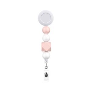 Venta al por mayor: Nuevo estilo 2026, carrete retráctil de plástico con clip para credenciales, soporte para tarjetas de identificación, accesorios para enfermeras. - Product Image 5