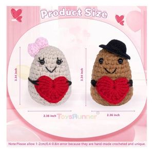 Oso de Peluche Tejido a Mano, Muñeco Amigurumi de Ganchillo, Juguete de Lana, Conejo Hecho a Mano, Oso Emocional - Product Image 5