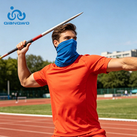 Cache-cou d'été en soie glacée respirant en maille rafraîchissante, foulard facial et bandana pour le cyclisme, la pêche, la randonnée, la course à pied