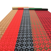 Tissu de support de tapis jacquard non tissé 100 % polypropylène, respirant, écologique, aiguilleté, prix de gros