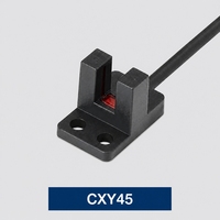 Capteur photoélectrique compact NPN à fente CX45, photodiode infrarouge optique, interrupteur de fin de course de type U pour usage industriel