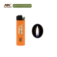 MK vente en gros POM matériel silex métal personnalisé cuisine Honset silex briquet pièces cigare torche jetable silex lumière