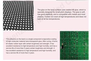 โมดูลจอแสดงผล LED กลางแจ้ง P4.81 SMD1921 สแกน 1/13 โมดูล LED ขนาด 250x250 มม. - Product Image 4