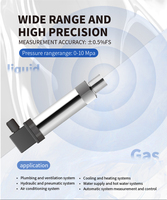 Interfaz Hussman Sensor de presión de freno automotriz Bajo consumo de energía 0-10MPa Salida I2C Sensores de presión de aire de agua hidráulica