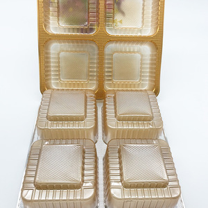 Hot Sale Disposable Clear PP Mooncake <strong>Plastic</strong> Blister <strong>Tray</strong> Food Grade for Bakery <strong>Dessert</strong> Packaging Recyclable - Product Image 6