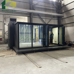 Luxus vorgefertigtes 20Ft 40Ft Mobile Pod Slide-Out Push-Pull Klapp container haus mit Badezimmer für Mall-Nutzung oder Shop - Product Image 1