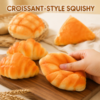 Mainan Roti Squishy Grosir, Mainan Remas Bentuk Makanan Toko Roti Realistis untuk Koleksi dan Aneka Ragam Ritel