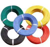 Conductor trenzado de cobre estañado, cable de Tefzel de conexión eléctrica para deportes de motor de aviones, calefacción nominal de 600V, 16/16 20AWG