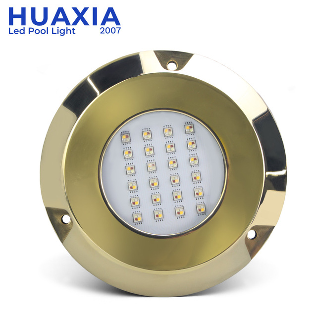 New Arrival 300W SS316L High Lumen IP68 Waterproof Led Underwater RGBW Marine Light for Boat
