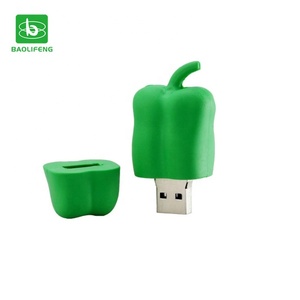 Diseño divertido regalos de PVC verduras modelo berenjena USB 2,0/3,0 de memoria Flash pen Drive 8 GB-64 GB - Product Image 4