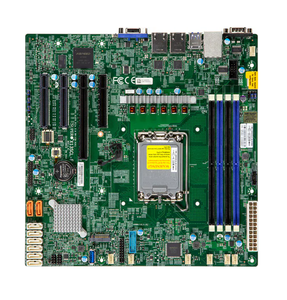 Wholesale Server <strong>Motherboard</strong> Supermicro MBD-X13SCL-F <strong>Socket</strong> LGA-1700 95W TDP Intel C262 SATA3 DDR5-4400MHz PCIe 5.0 PCIe 4.0 - Product Image 1