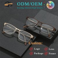 Lunettes de lecture multifocales photochromiques fines 2026, anti-lumière bleue, verres PC, monture métallique, protection UV, pour presbytie, pour hommes