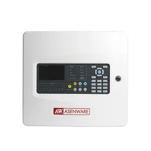 one Loop Addressable Fire Alarm 120 Points Control Panel High Sensitive Security System