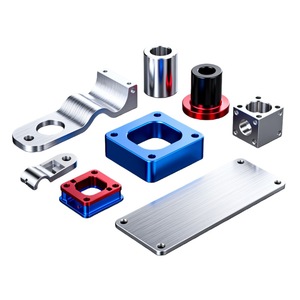 CNC Machined Aluminum Parts Custom Precision Components Square Sleeve 800mm Max Diameter Finishing Accuracy - Product Image 1