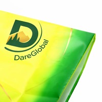Film d'emballage personnalisé DareGlobal, enveloppe extérieure en tissu, sacs en plastique personnalisés pour l'emballage de produits en papier jetables