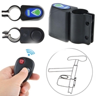 YH1786 Vente chaude Verrou de vélo portable antivol Télécommande sans fil Alarme de sécurité pour vélo Verrou de sécurité pour vélo