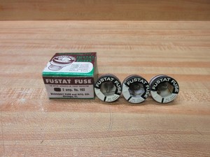 PLC Economy Fuse 905 <strong>Fustat</strong> Plug Fuse (Pack of 3) Warranty Product - Product Image 1