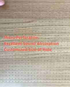 <span class=keywords><strong>Panneaux</strong></span> MDF <span class=keywords><strong>acoustiques</strong></span> <span class=keywords><strong>perforés</strong></span> rainurés insonorisants en gros pour murs et plafonds à micro-trous fins - Product Image 1