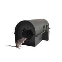 Station d'appât anti-effraction verrouillable pour souris, boîte à appât durable en plastique pour le contrôle des rongeurs, pour la maison et le jardin