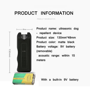 Dispositivo ultrasónico de entrenamiento repelente de mascotas para perros Control de ladridos agresivo con 4 niveles ajustables - Product Image 2