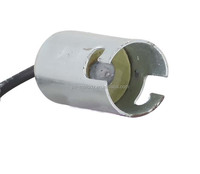 Douille de lampe BA9S BA15 BA15s Adaptateur de douille de lampe BA15d BAY15d Douille de lampe à baïonnette Base de lampe avec fil pour ampoule LED