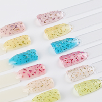 Gel à ongles fonctionnel en cristal sûr et non toxique, série Flower Fairy, gel UV LED en gros