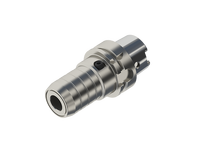 Structure de serrage optimisée, mandrin hydraulique HSK-A, force uniforme, sans décalage de force pendant la coupe