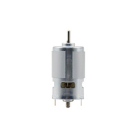 Moteur CC à balais personnalisable 775 à couple élevé 12V/24V pour aspirateur, sèche-cheveux, pompe à air et petits appareils