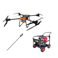 Heavy-duty Tethered Water Hoses 200-meter High-rise Buildings Urban Water Spraying Rescue Firefighting Unmanned Aerial Vehicle