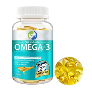 Oem Supplementen Visolie Softgel Veganistische Omega-3 6 9 500Mg 1000Mg Visolie Omega 3 Capsules