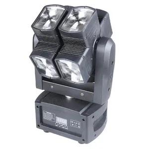 Disco Rotation Color Mixture Led Moving Head Dj Light 8x12w RGBW Led Laser Light