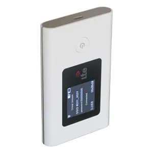Yeni taşınabilir pil güç bankası 3G/4G kablosuz sim kartlı router yuvası