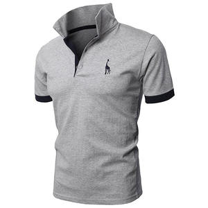 Yüksek kaliteli Polyester için Polo GÖMLEK yeni tasarım rahat Golf özel baskı hızlı teslimat işlemeli Logo toptan örme Fabr - Product Image 6