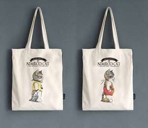 Bolsas de Compra de Lona de Algodón, Reutilizables y Ligeras, Ideales para Ir de Compras, Picnic y Desplazamientos Urbanos - Product Image 6