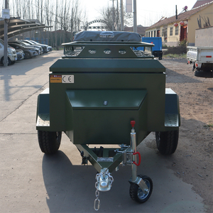 <span class=keywords><strong>Remorque</strong></span> de voiture fermée en acier à <span class=keywords><strong>essieu</strong></span> unique personnalisée 0.5 T <span class=keywords><strong>Remorque</strong></span> de camion de style unique - Product Image 4
