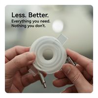 Organizador de Cables Portátil, Enrollador de Cables, Protector Antienredos para Cables de Carga, Datos, Auriculares, USB, para Escritorio, Bolsa de Viaje