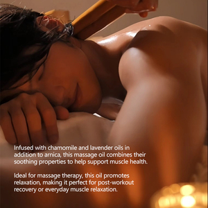 <span class=keywords><strong>Olio</strong></span> da <span class=keywords><strong>Massaggio</strong></span> all'Arnica con Lavanda e Camomilla, Lenisce i Muscoli e Idrata la Pelle <span class=keywords><strong>per</strong></span> il Recupero Post-Allenamento, <span class=keywords><strong>Olio</strong></span> da <span class=keywords><strong>Massaggio</strong></span> Professionale - Product Image 3