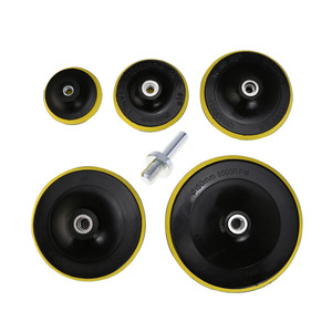 איכות גבוהה זווית מטחנת המכונית הגוף sanding שחיקה יישום גומי צלחת גיבוי להתאמה אישית oem ליטוש רפידות חיץ - Product Image 1