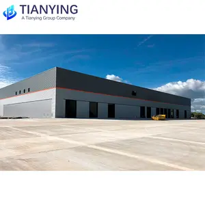 Gran oferta, hangares de tela transparente para construcción de acero, taller prefabricado, planta de procesamiento de metal
