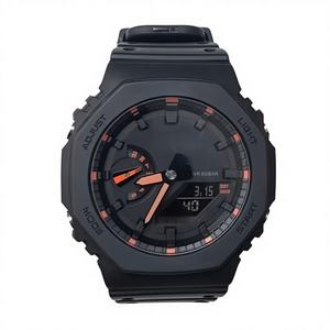 Venta al por mayor de fábrica: Reloj deportivo de lujo de cuarzo serie G GA2100 GM de 40 mm con pantalla analógica-digital y correa de caucho de 20 mm, diseño sencillo. - Product Image 2
