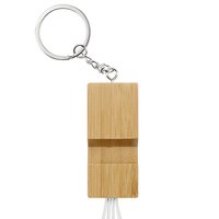 Porte-clés USB Type-C 3-en-1 personnalisé avec logo, charge rapide 2A, conducteur en cuivre pur écologique, 16 cm, pour données, caméra et écouteurs