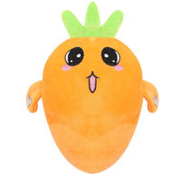 Giocattoli Educativi Musicali a Forma di Frutta, Pianoforte in Cotone PP, Giocattoli di Peluche a Forma di Banana Super Morbidi con Suoni Induttivi per Bambini