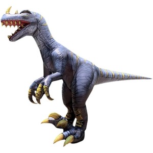 Costume de dinosaure gonflable réaliste en peluche Hesper - Mascotte animale professionnelle grandeur nature pour adulte unisexe pour fête d'Halloween - Product Image 3