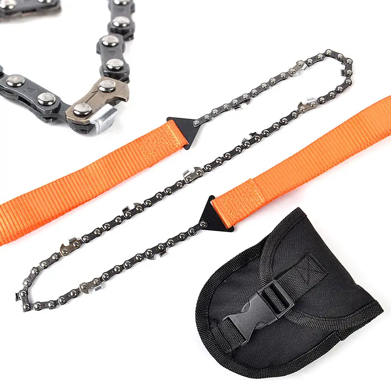 Outdoor Camping Hand Chain Saw Portable Saw Survival Tool Manual Pruning Saw Multi-Function Wire Saw Pocket Saw