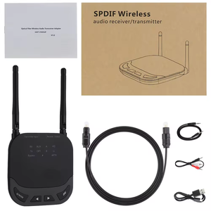Émetteur-récepteur Bluetooth 5.0 B27 pour TV, prend en charge 2 casques, <span class=keywords><strong>RCA</strong></span> AUX 3.5mm, <span class=keywords><strong>fibre</strong></span> <span class=keywords><strong>optique</strong></span>, <span class=keywords><strong>adaptateur</strong></span> Bluetooth - Product Image 2