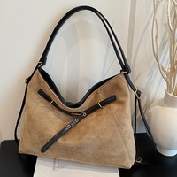 Sac fourre-tout à bandoulière en daim Colefa, sac à dos polochon personnalisé en gros, sacs en daim pour femmes