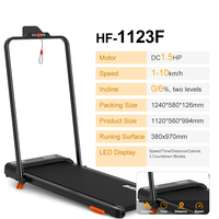 Tapis de course portable intelligent contrôlé par application, tapis de marche compact pour la maison