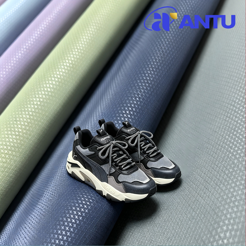 Waterproof Eco-Friendly Microfiber PU Leather Scratch Resistant Synthetic Material for Sports Shoes Backpacks Garment Furniture