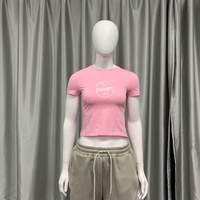Usine personnalisé fabricant basique blancs blanc luxe Sexy filles t-shirts coton T-shirt Slim Fit T-shirt bébé T-shirt femmes
